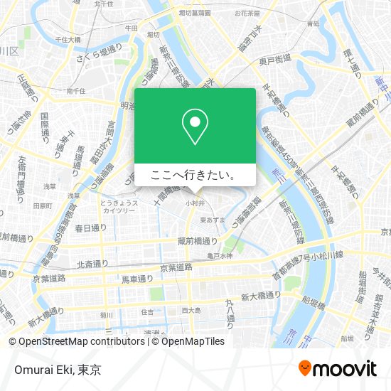 Omurai Eki地図