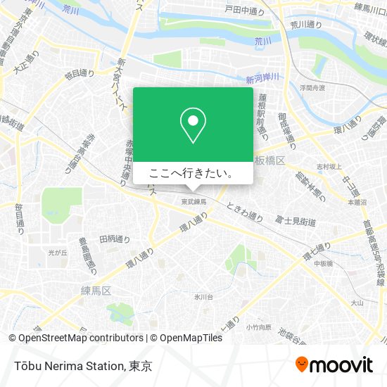 Tōbu Nerima Station地図