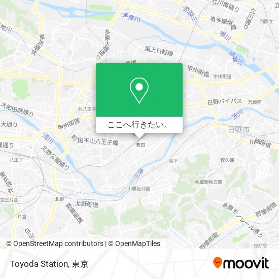 Toyoda Station地図
