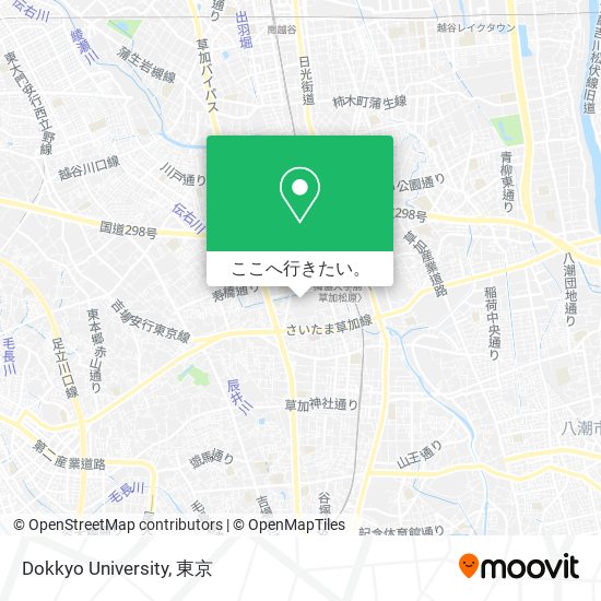 Dokkyo University地図