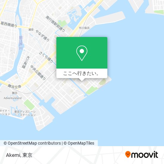 Akemi地図