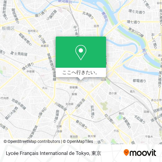 Lycée Français International de Tokyo地図