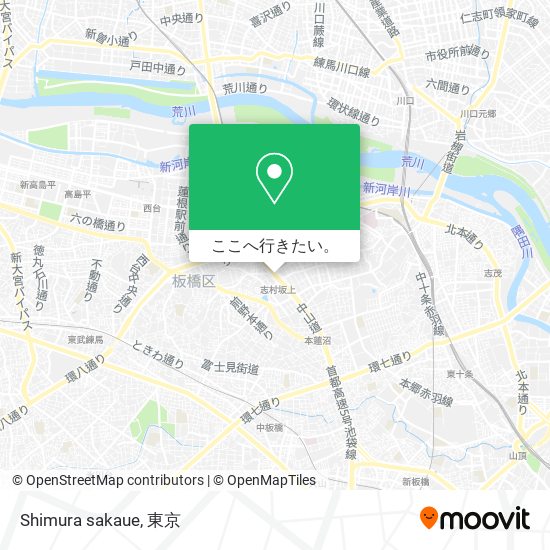 Shimura sakaue地図