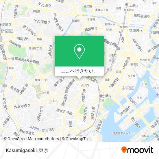 Kasumigaseki地図