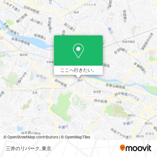 三井のリパーク地図