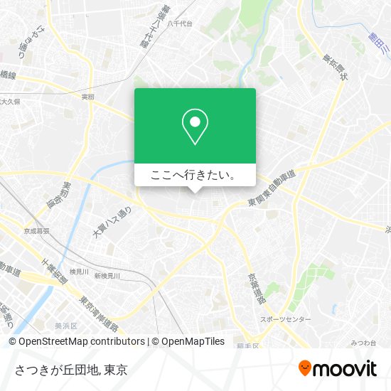 さつきが丘団地地図