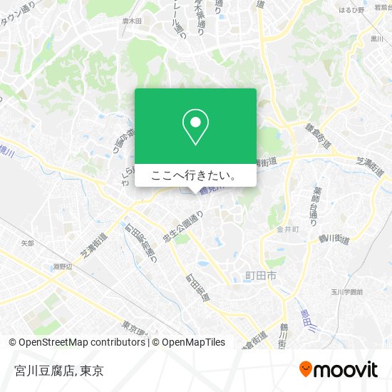 宮川豆腐店地図
