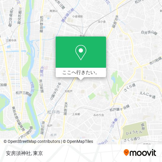 安房須神社地図