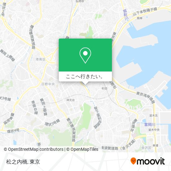 松之内橋地図