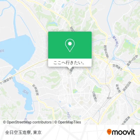 全日空玉造寮地図