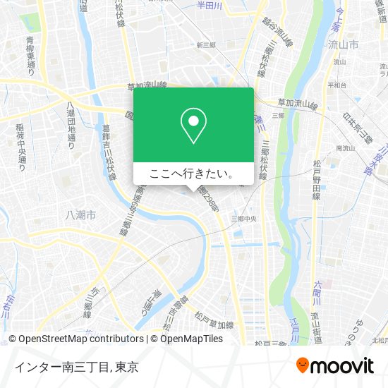 インター南三丁目地図