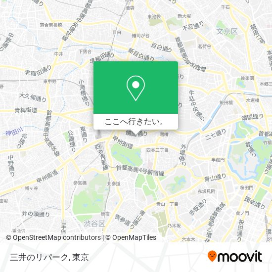 三井のリパーク地図