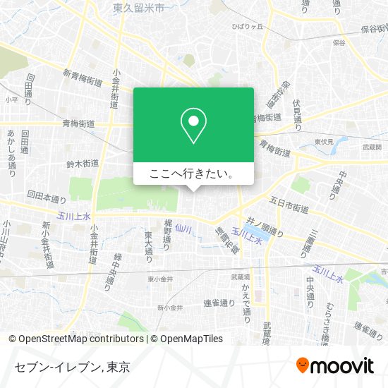 セブン-イレブン地図