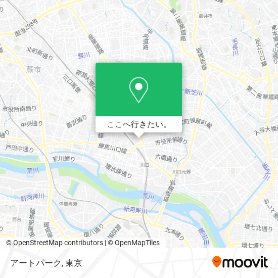 アートパーク地図