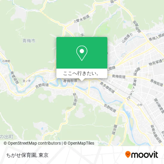 ちがせ保育園地図