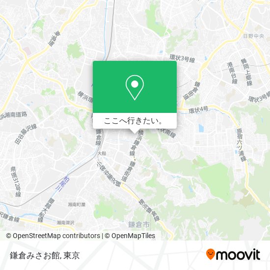 鎌倉みさお館地図