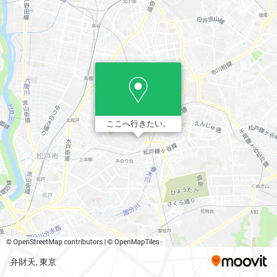 弁財天地図