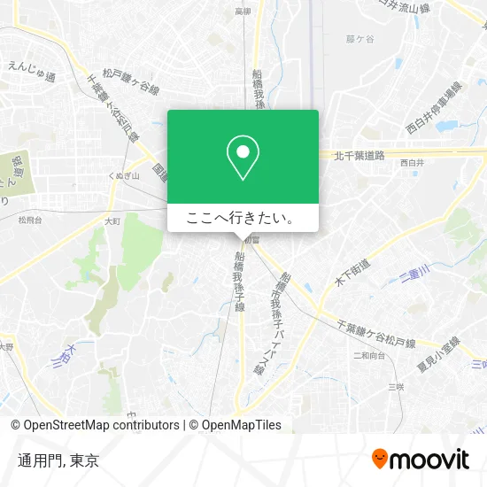 通用門地図