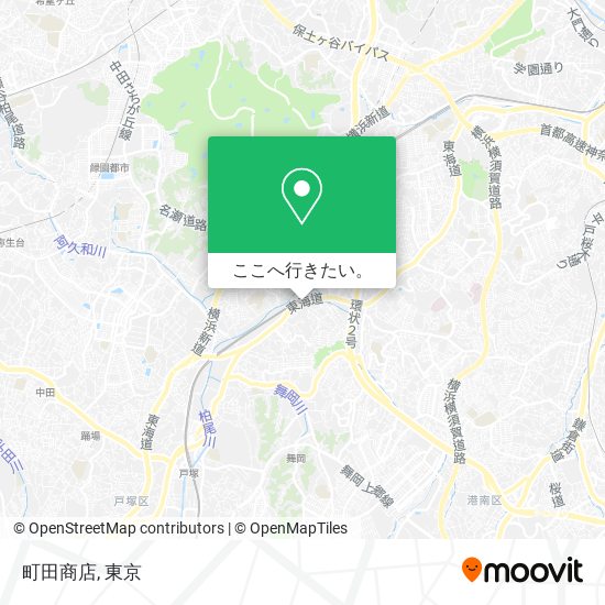 町田商店地図