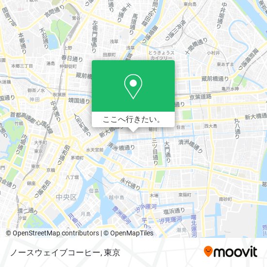 ノースウェイブコーヒー地図