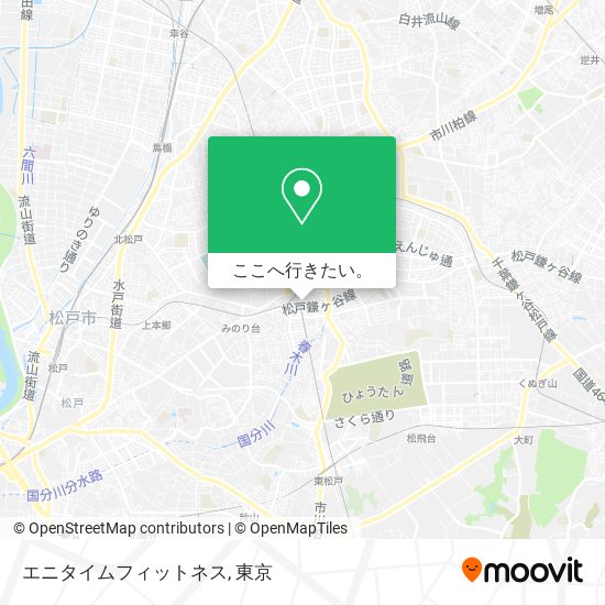 エニタイムフィットネス地図