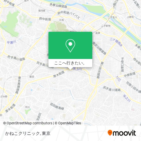 かねこクリニック地図