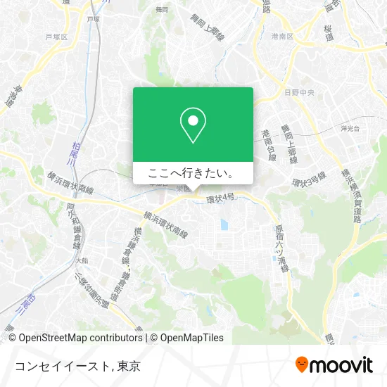 コンセイイースト地図