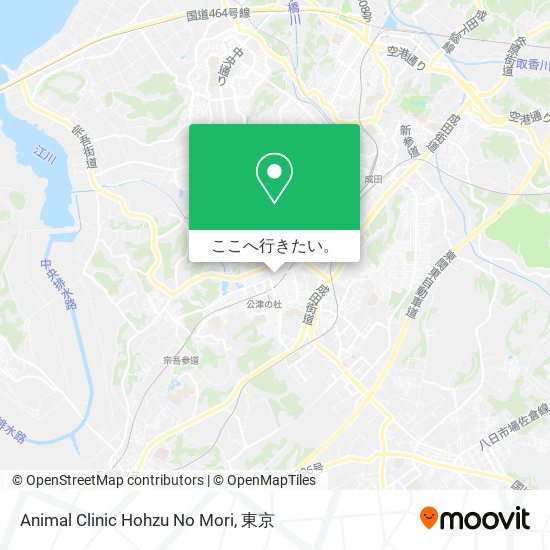 Animal Clinic Hohzu No Mori地図