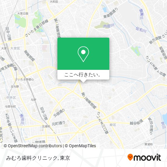 みむろ歯科クリニック地図