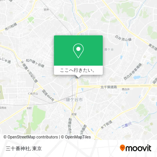三十番神社地図