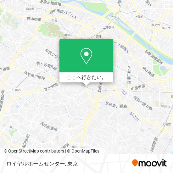 ロイヤルホームセンター地図