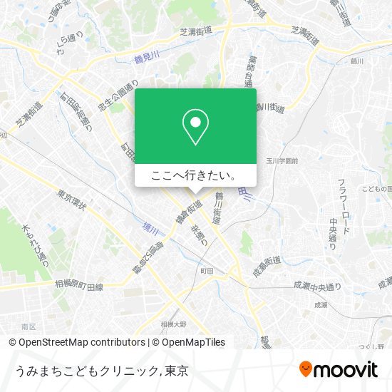 うみまちこどもクリニック地図