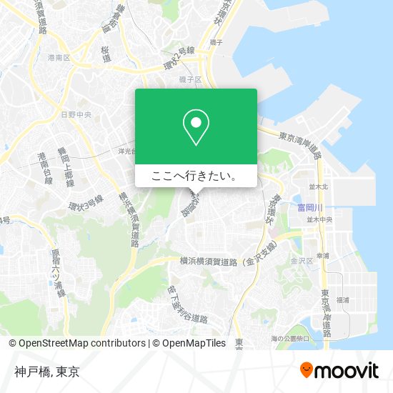 神戸橋地図