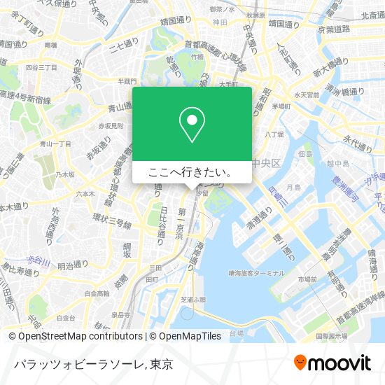 パラッツォビーラソーレ地図