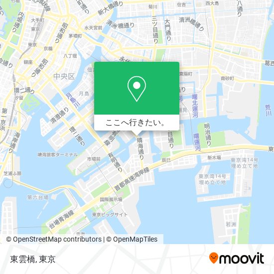 東雲橋地図
