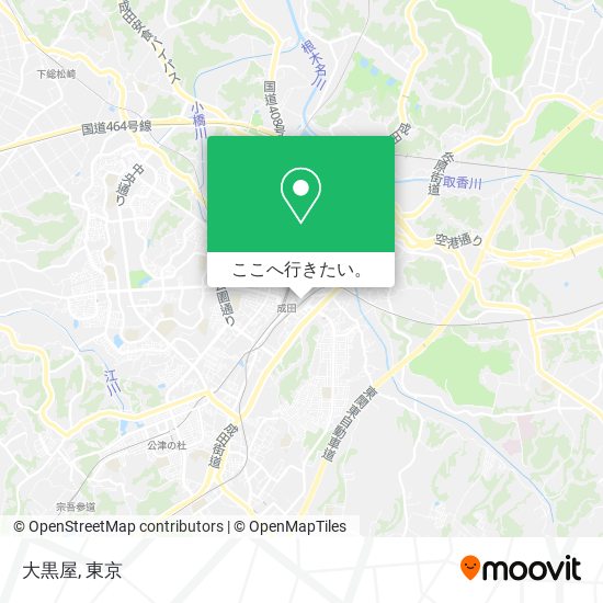 大黒屋地図