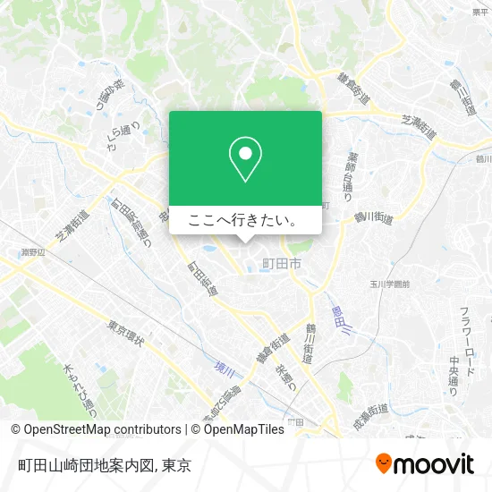 町田山崎団地案内図地図