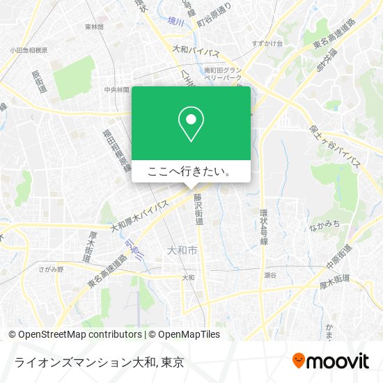 ライオンズマンション大和地図