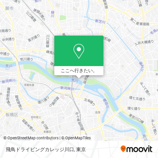 飛鳥ドライビングカレッジ川口地図