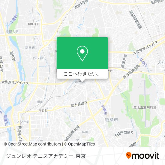 ジュンレオ テニスアカデミー地図