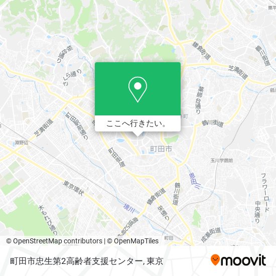 町田市忠生第2高齢者支援センター地図