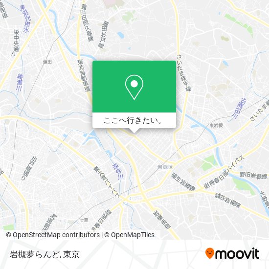 岩槻夢らんど地図