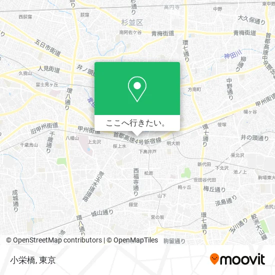 小栄橋地図