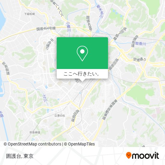 囲護台地図