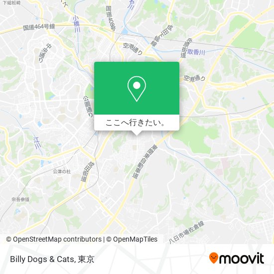 Billy Dogs & Cats地図