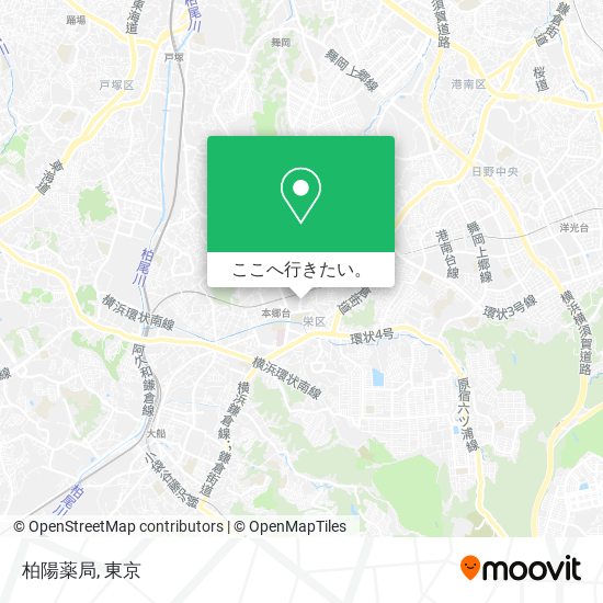 柏陽薬局地図