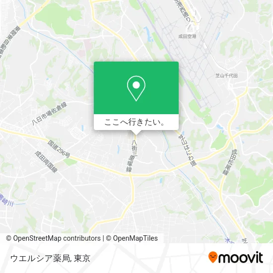 ウエルシア薬局地図