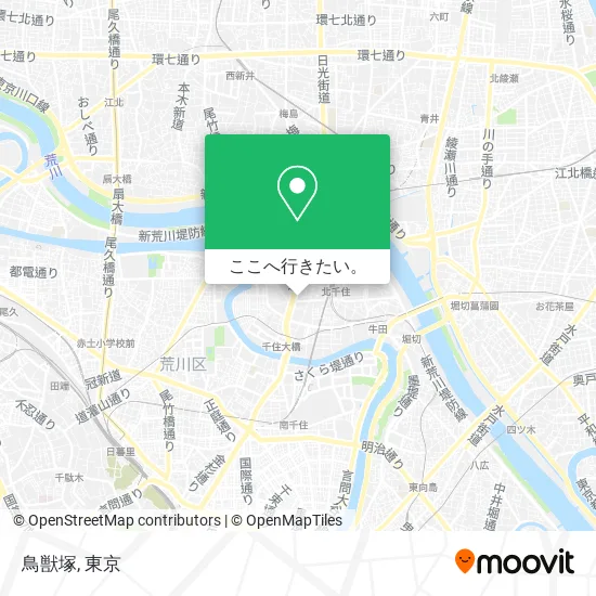 鳥獣塚地図