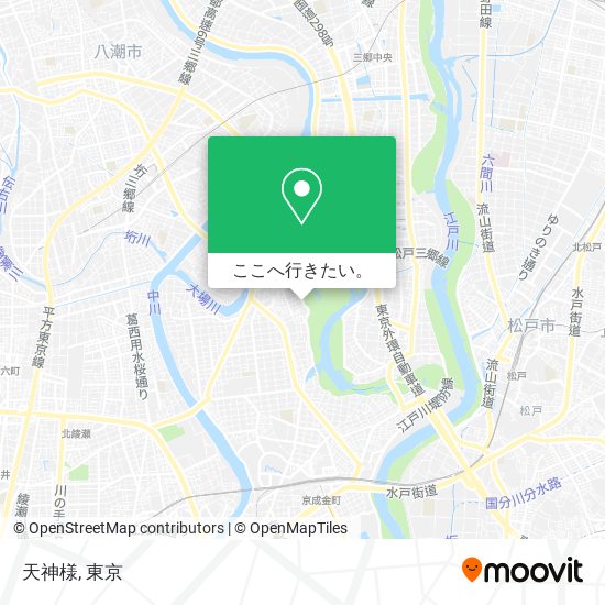 天神様地図