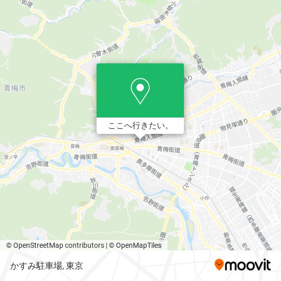 かすみ駐車場地図